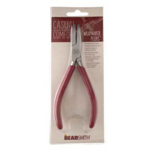 The Beadsmith Non-marring Double Nylon Jaw Flat Nose Plier, 5.5