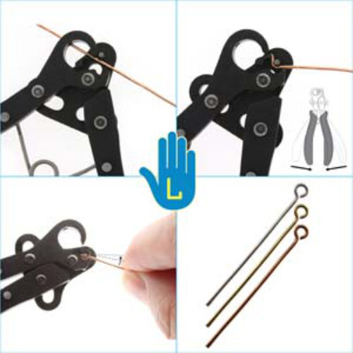 1 Step Eye Pin Looper Plier bends and Trims in 1 Step 2.25mm Loops -   Israel