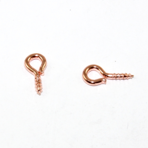 Hoop Earrings Key Lock Design Copper Earrings Korean Japanese
