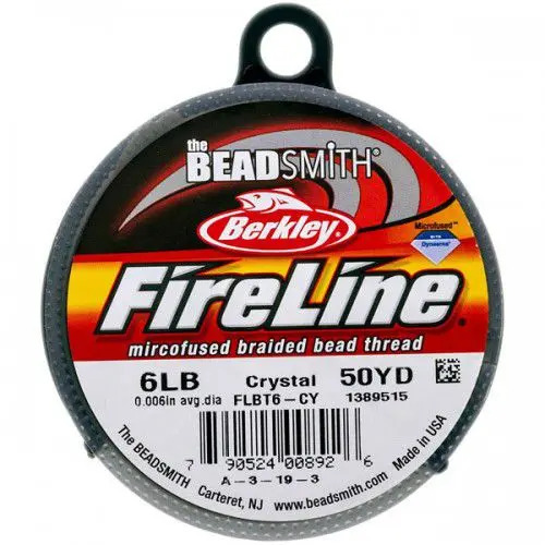 Beadalon 161T-010 Wildfire, 0.006, 0.15mm, Black, 114M
