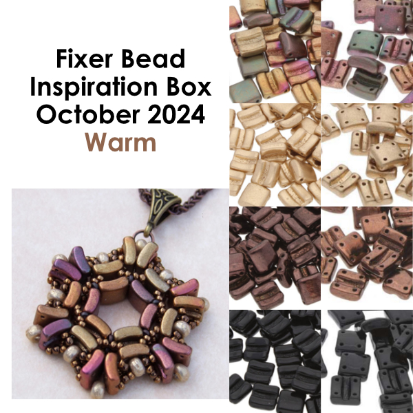 Fixer Bead Inspiration Box – October 2024 - Warm Box