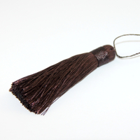 80mm Tassel - Brown