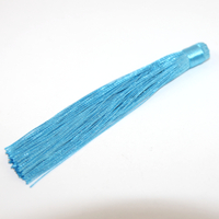 120mm Nylon Tassel - Turquoise Blue