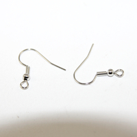 Gold filled French Ear Wire 18mm wire 0.6mm Ear hooks with spring