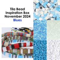 Tila Bead Inspiration Box – November 2024 - Blues