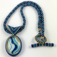 BBH Leanne Necklace Kit - Blue Waves