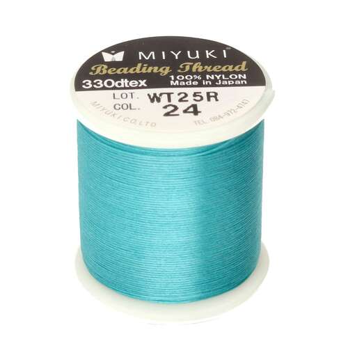 Miyuki Beading Thread Aqua - 330DTEX - 50m - MBT-24