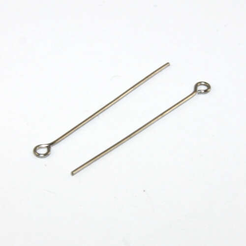 35mm x 0.7mm 304 Stainless Steel Eye Pin - 304 Stainless Steel