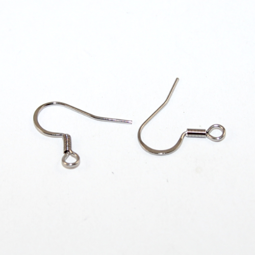 925 Silver Fish Hook Earrings Safety Ear Wires 1 Pair for Gluing Rivoli  Shape Round Stone Crystals 6mm, 8mm, 14mm Jewelry Findings -  Canada