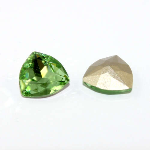 12mm 4706 Trilliant - Peridot - Pack of 2