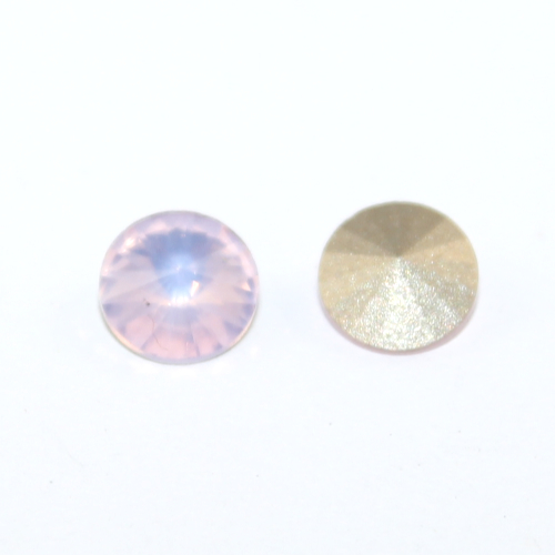 8mm - SS39 1122 Rivoli - Rose Water Opal - Foil - Pack of 6