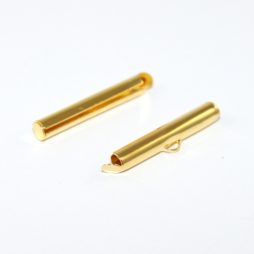 25mm Slide Connector - Bright Gold