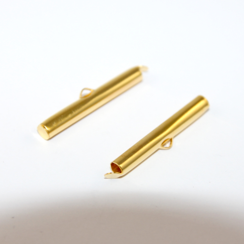 30mm Slide Connector - Bright Gold