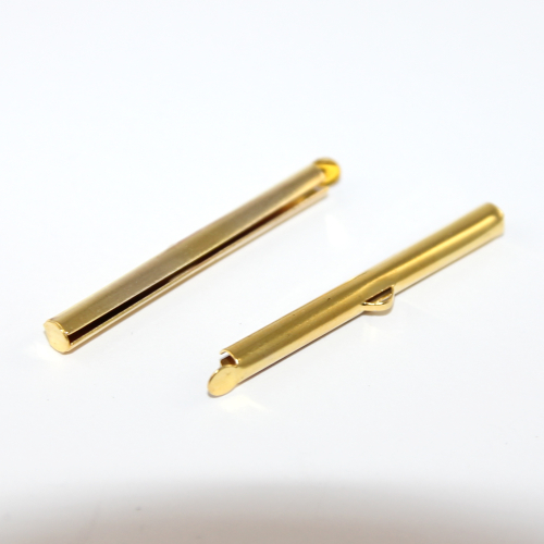 40mm Slide Connector - Bright Gold