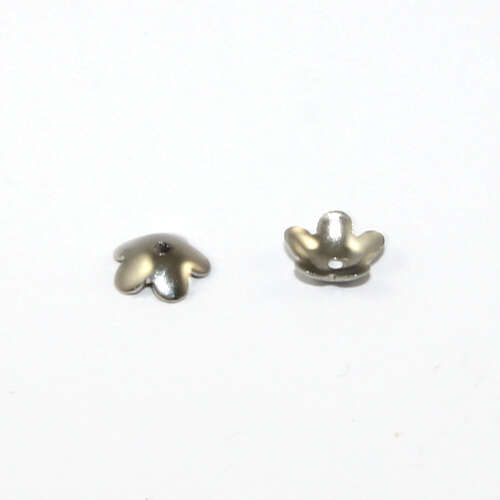 6mm Five Petal Bead Cap - 304 Stainless Steel