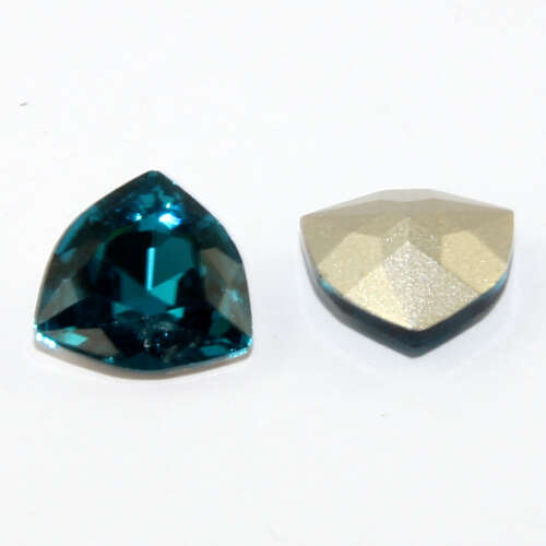 4706 Trilliant 12mm - Blue Zircon - Pack of 2