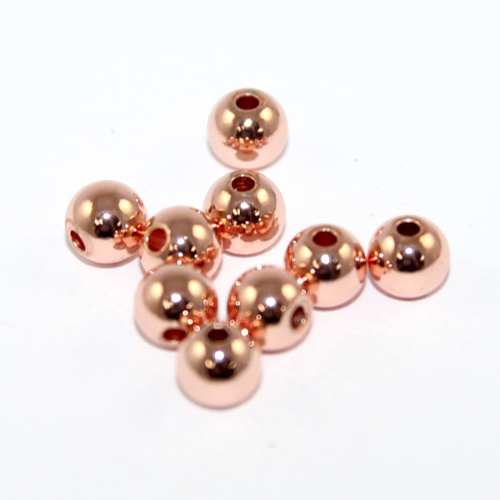 6mm 14KT Rose Gold Filled Round Bead