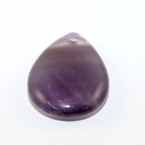 18mm x 25mm Amethyst Pear Pendant