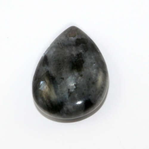 18mm x 25mm Black Labradorite Pear Pendant