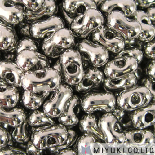 Miyuki Berry / Peanut Bead - BB-194 - Palladium Plated