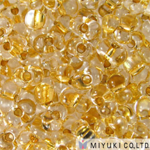 Miyuki Berry / Peanut Bead - BB-195 - 24K Lined Gold