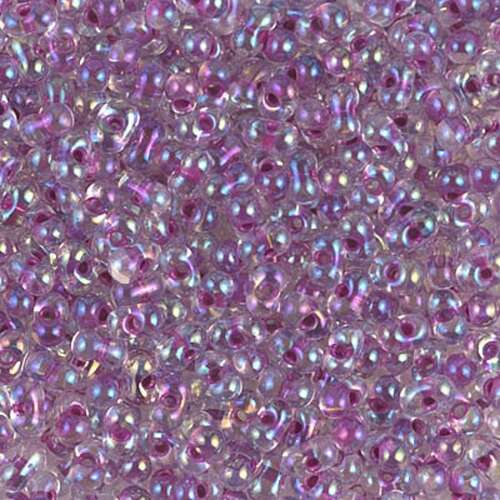 Miyuki Berry / Peanut Bead - BB-264 - Magenta Lined Crystal AB 