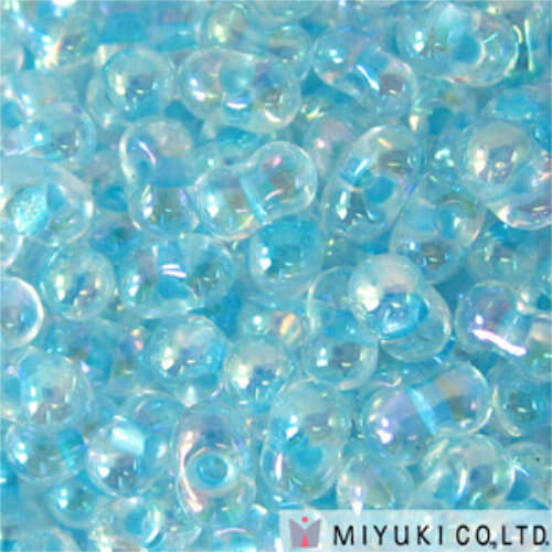 Miyuki Berry / Peanut Bead - BB-269 - Glacier Blue Lined Crystal AB