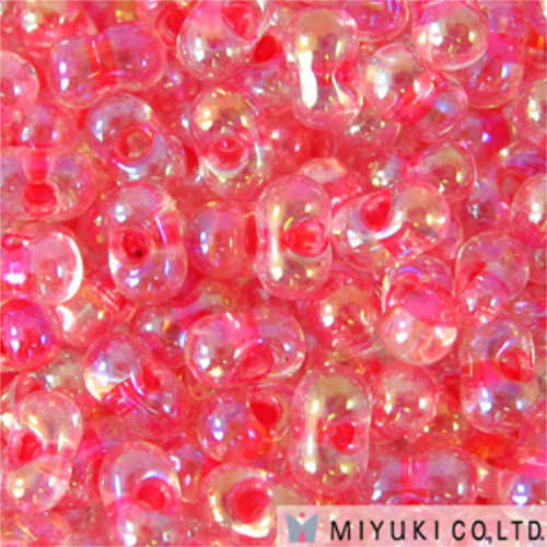 Miyuki Berry / Peanut Bead - BB-276 - Dark Coral Lined Crystal AB 