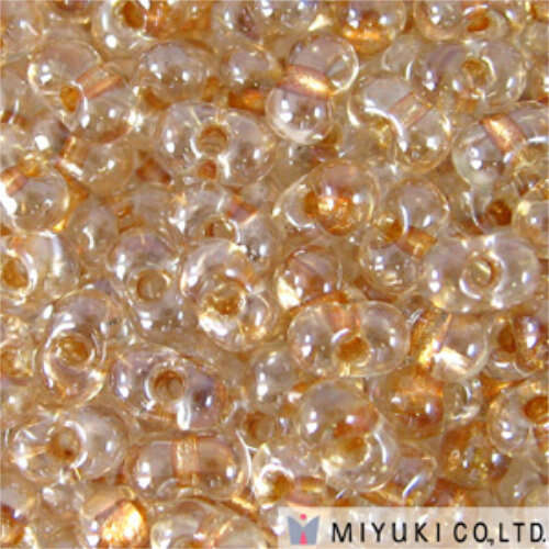 Miyuki Berry / Peanut Bead - BB-1522 - Sparkle Gold Lined Crystal