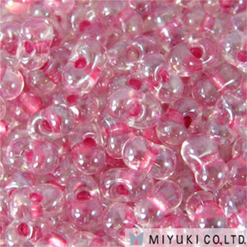 Miyuki Berry / Peanut Bead - BB-1524 - Sparkle Rose Lined Crystal