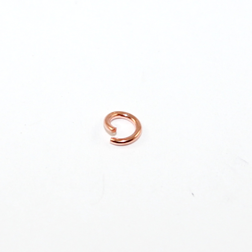 Pack of 200 - 4mm x 0.7mm Jump Ring - Rose Gold
