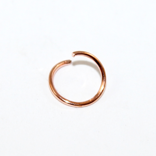 Pack of 200 - 8mm x 0.7mm Jump Ring - Rose Gold
