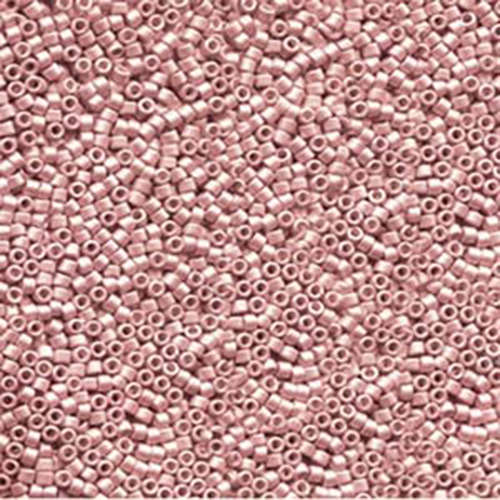 Miyuki 11/0 Delica Bead - DB1157 - Galvanized Semi-Frost Berry