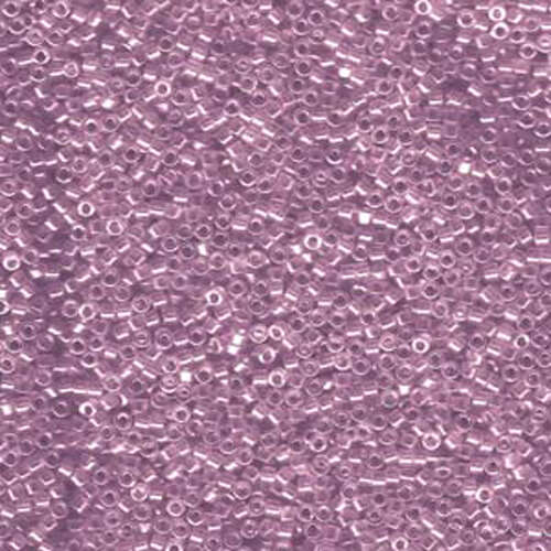 Miyuki 11/0 Delica Bead - DB1224 - Transparent Mauve Luster