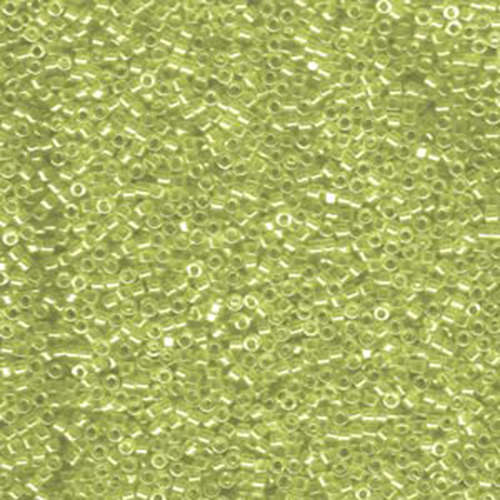 Miyuki 11/0 Delica Bead - DB1226 - Transparent Lime Luster