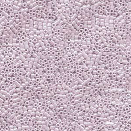 Miyuki 11/0 Delica Bead - DB1243 - Transparent Pink Mist AB