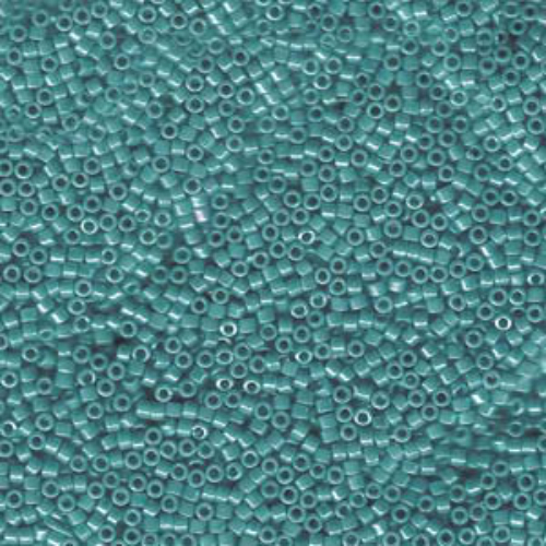 Miyuki 11/0 Delica Bead - DB1248 - Transparent Carribean Teal AB