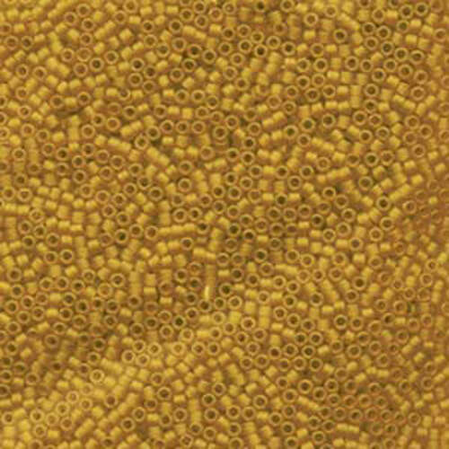 Miyuki 11/0 Delica Bead - DB1261 - Matte Transparent Marigold