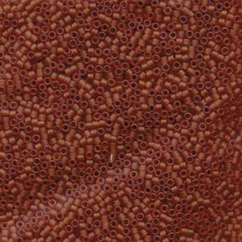 Miyuki 11/0 Delica Bead - DB1262 - Matte Transparent Dark Cranberry