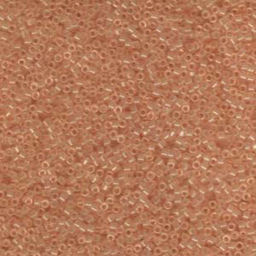 Miyuki 11/0 Delica Bead - DB1410 - Transparent Pale Peach