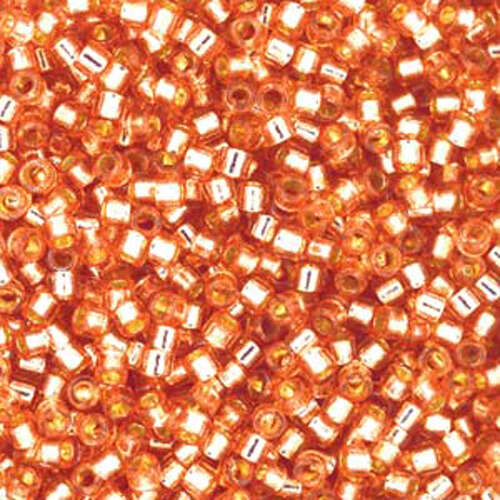 Miyuki 11/0 Delica Bead - DB2151 - Duracoat Silver Lined Rose Copper