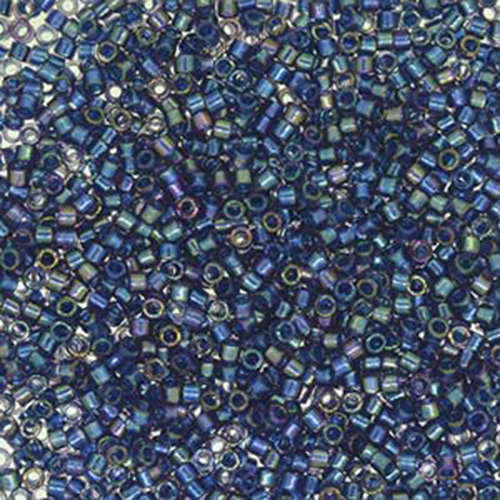 Miyuki 11/0 Delica Bead - DB2386 - Fancy Lined Han Blue