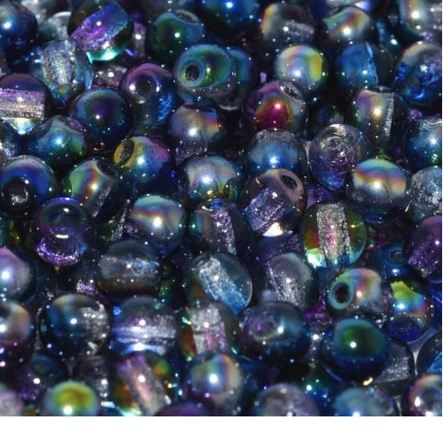 3mm Druk (Round) Bead - Crystal Magic Blue - 00030-95100