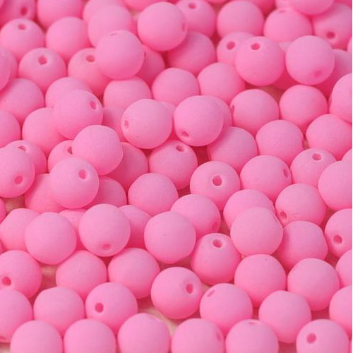 3mm Druk (Round) Bead - Alabaster Soft Pink - 02010-92923