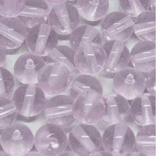 6mm Druk (Round) Bead - Rose  - 70200