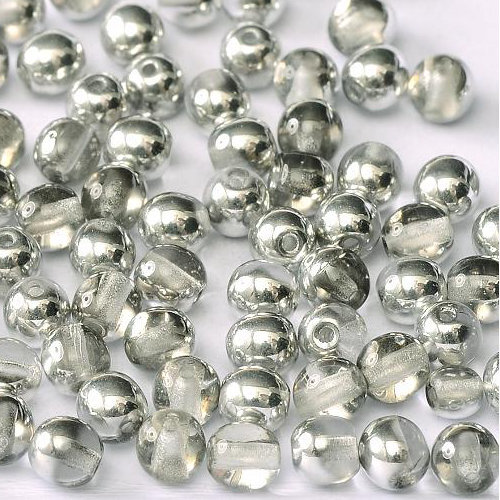 8mm Druk (Round) Bead - Crystal Labrador - 00030-27001