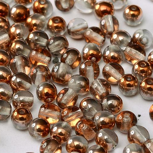 8mm Druk (Round) Bead - Crystal Sunset - 00030-27137