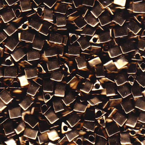 Miyuki 5/0 Sharp Triangle Bead - STR5-457 - Metallic Dark Bronze