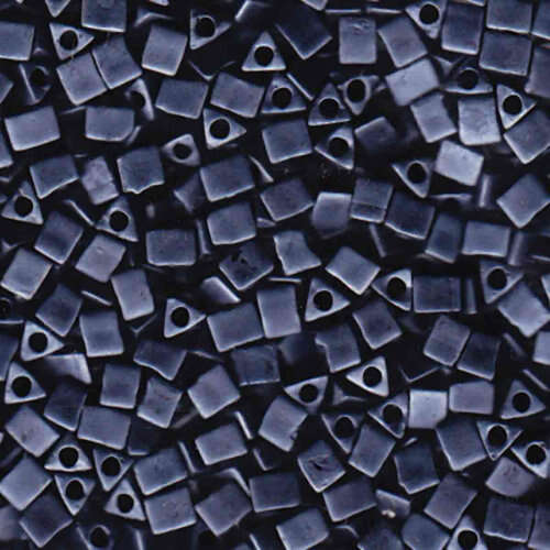 Miyuki 5/0 Sharp Triangle Bead - STR5-2001 - Matte Gunmetal