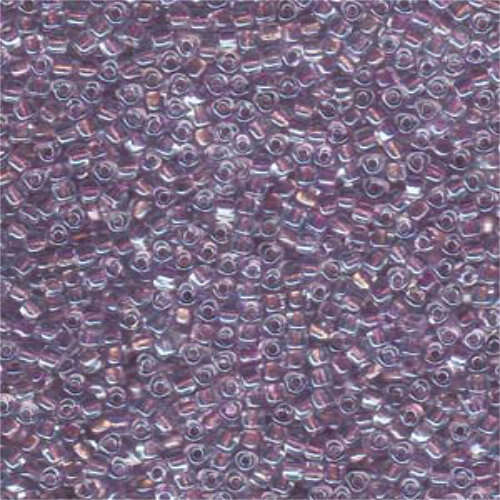 Miyuki 10/0 Triangle Bead - TR10-1113 - Lilac Lined Crystal